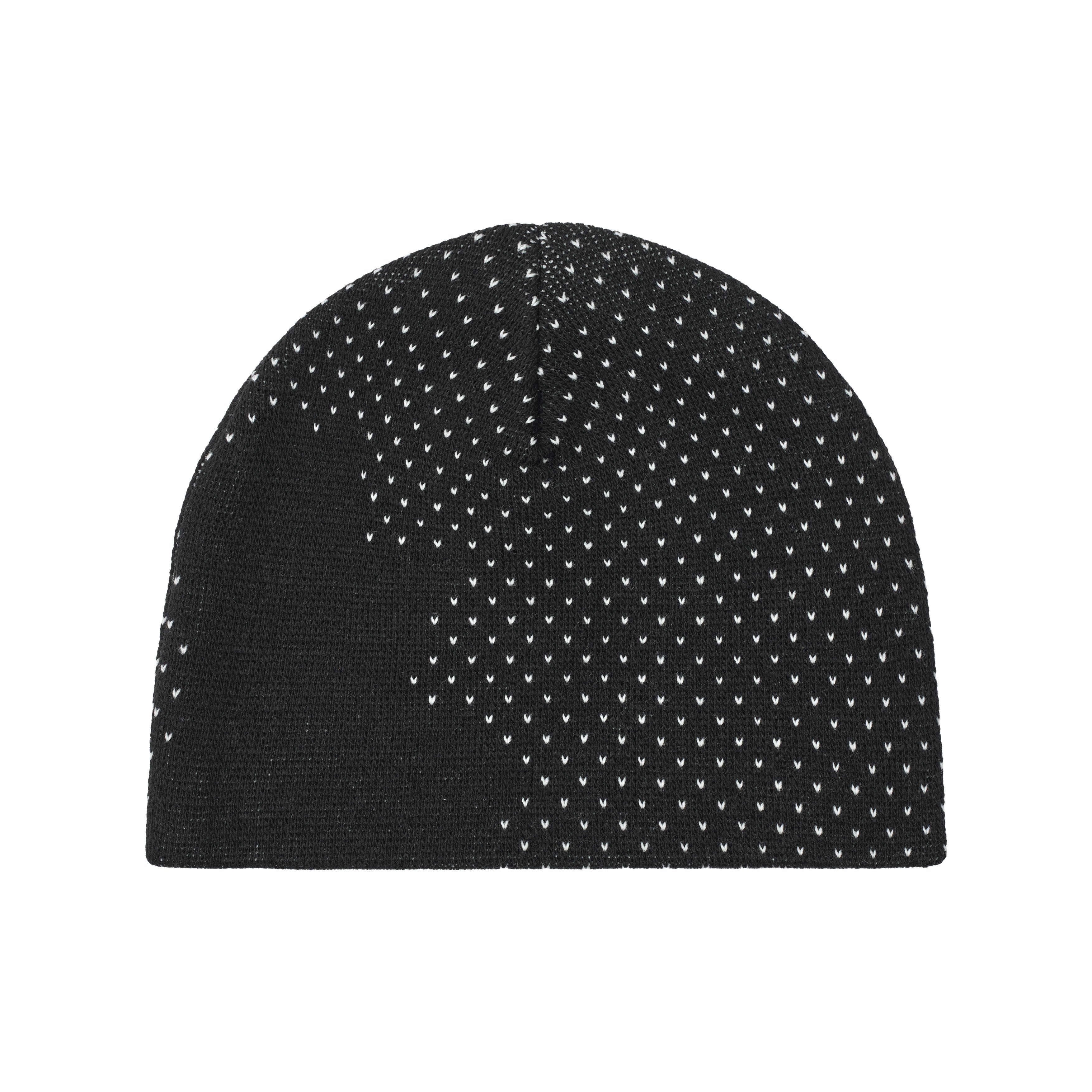 beanie - black dots