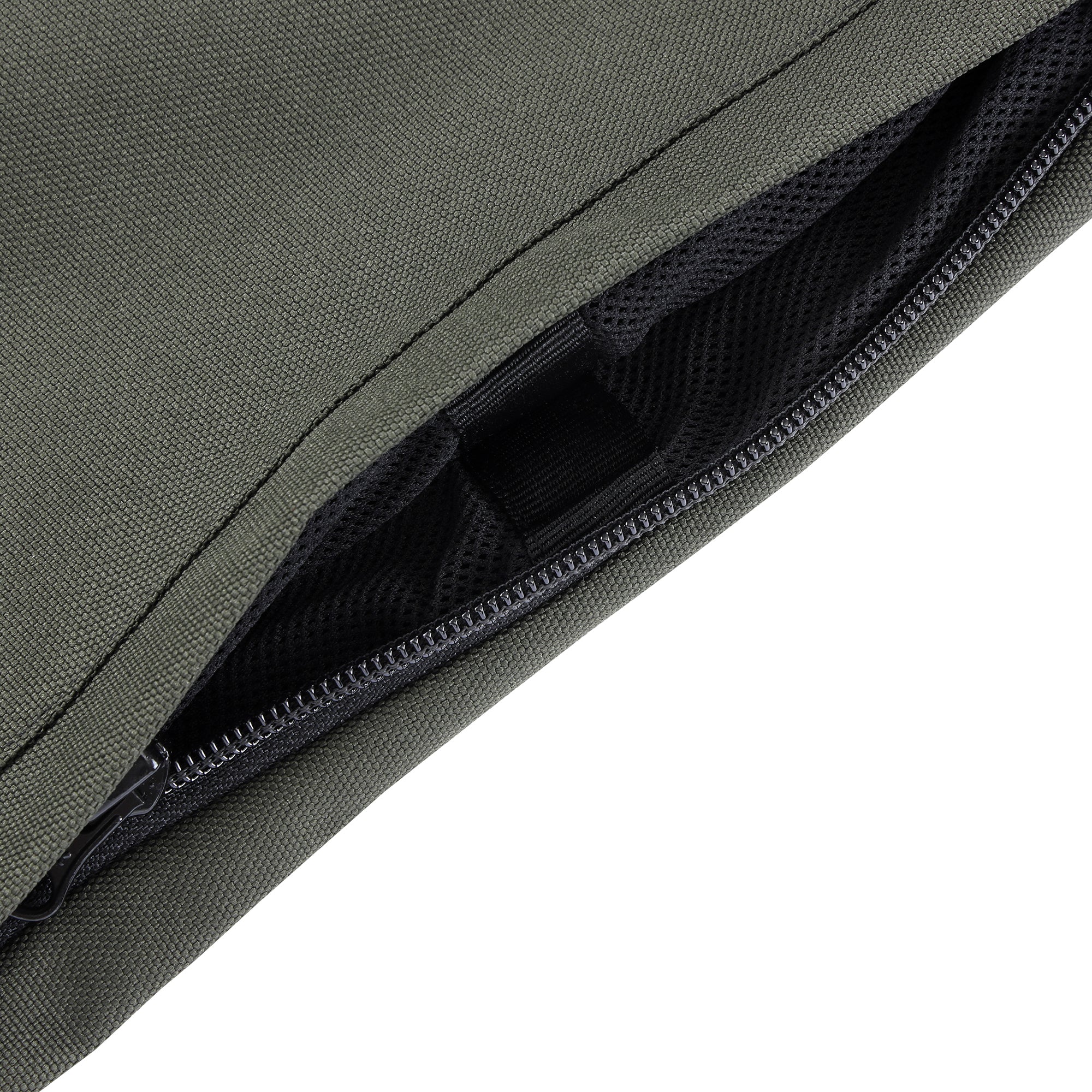 deconstructed pantaloni - dark olive