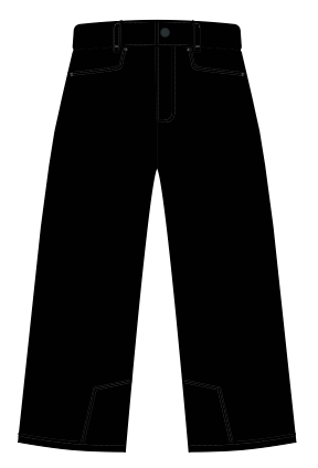 fancy pant - black