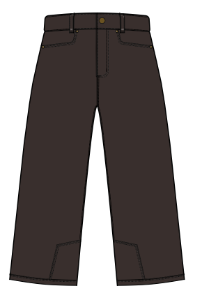 fancy pant - burgundy