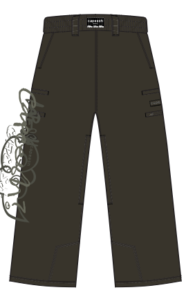 decpant - dark olive
