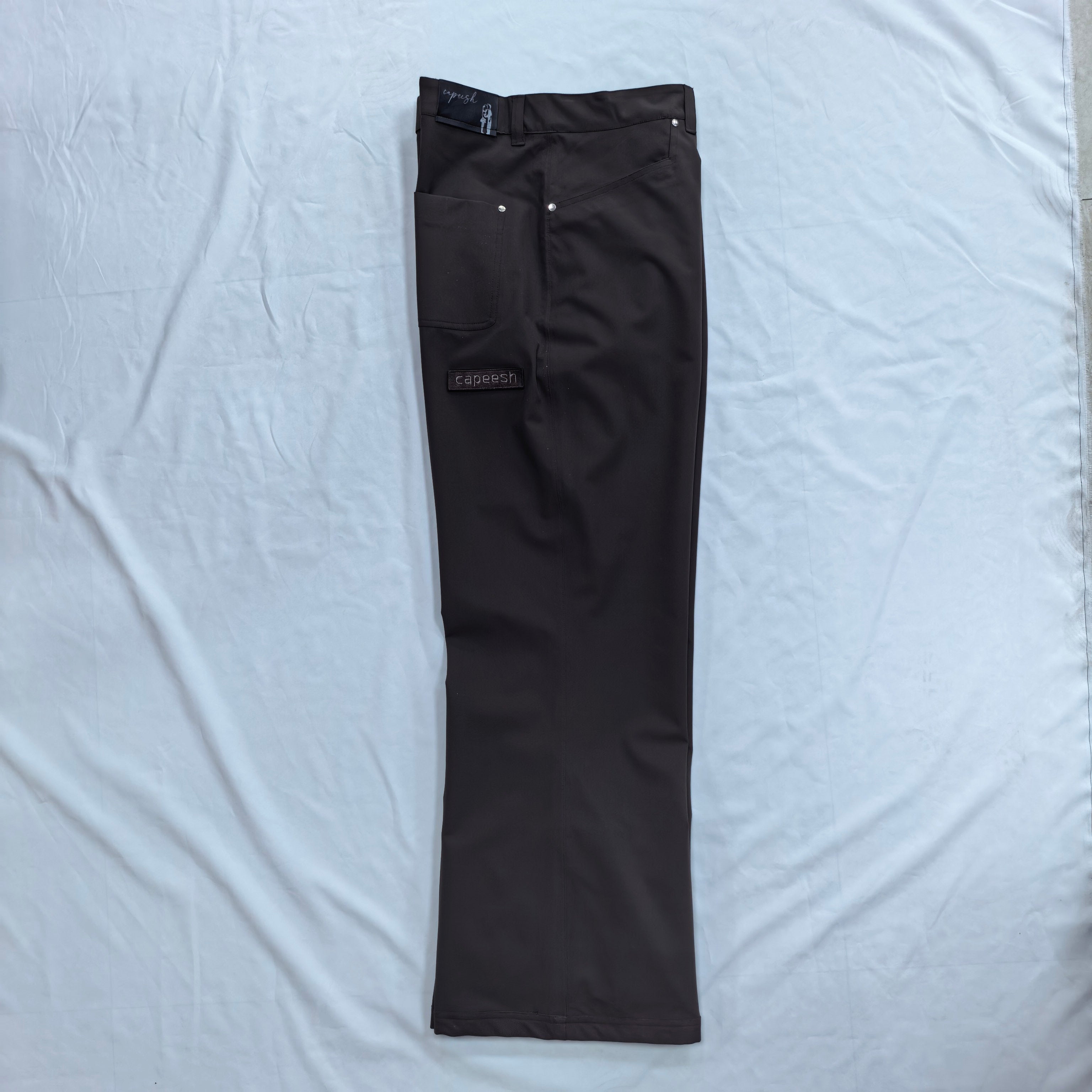 fancy pant - burgundy
