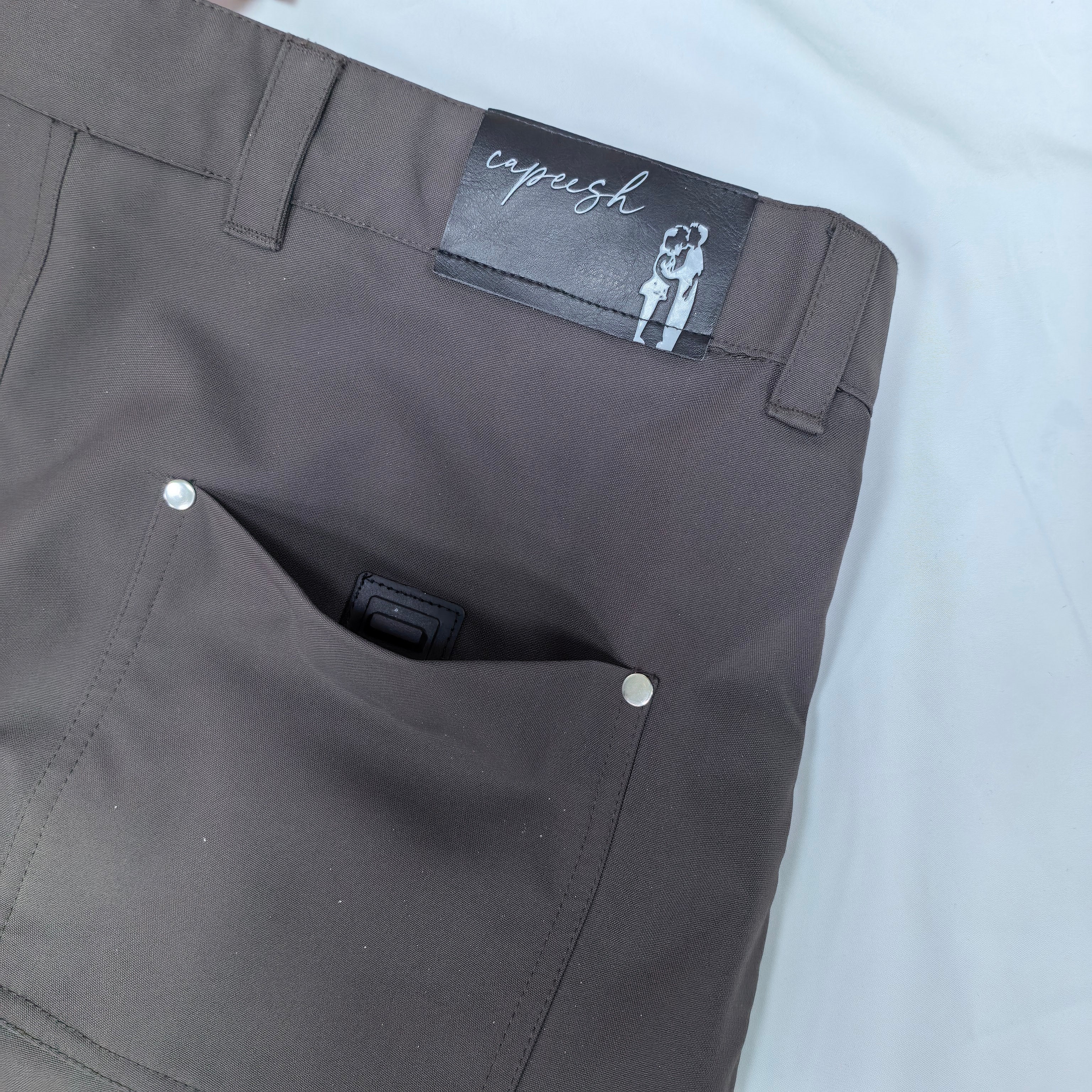 fancy pant - burgundy