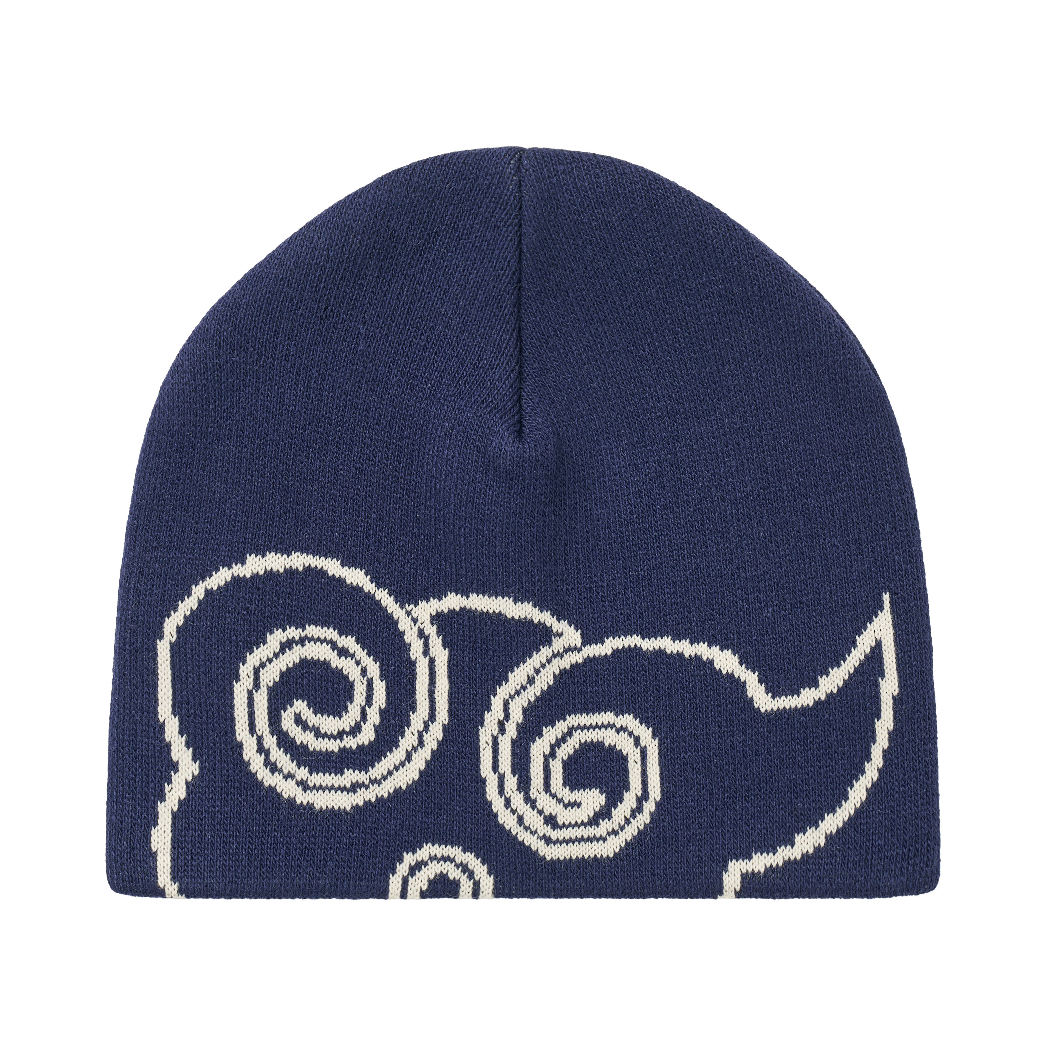 classic beanie - steel blue