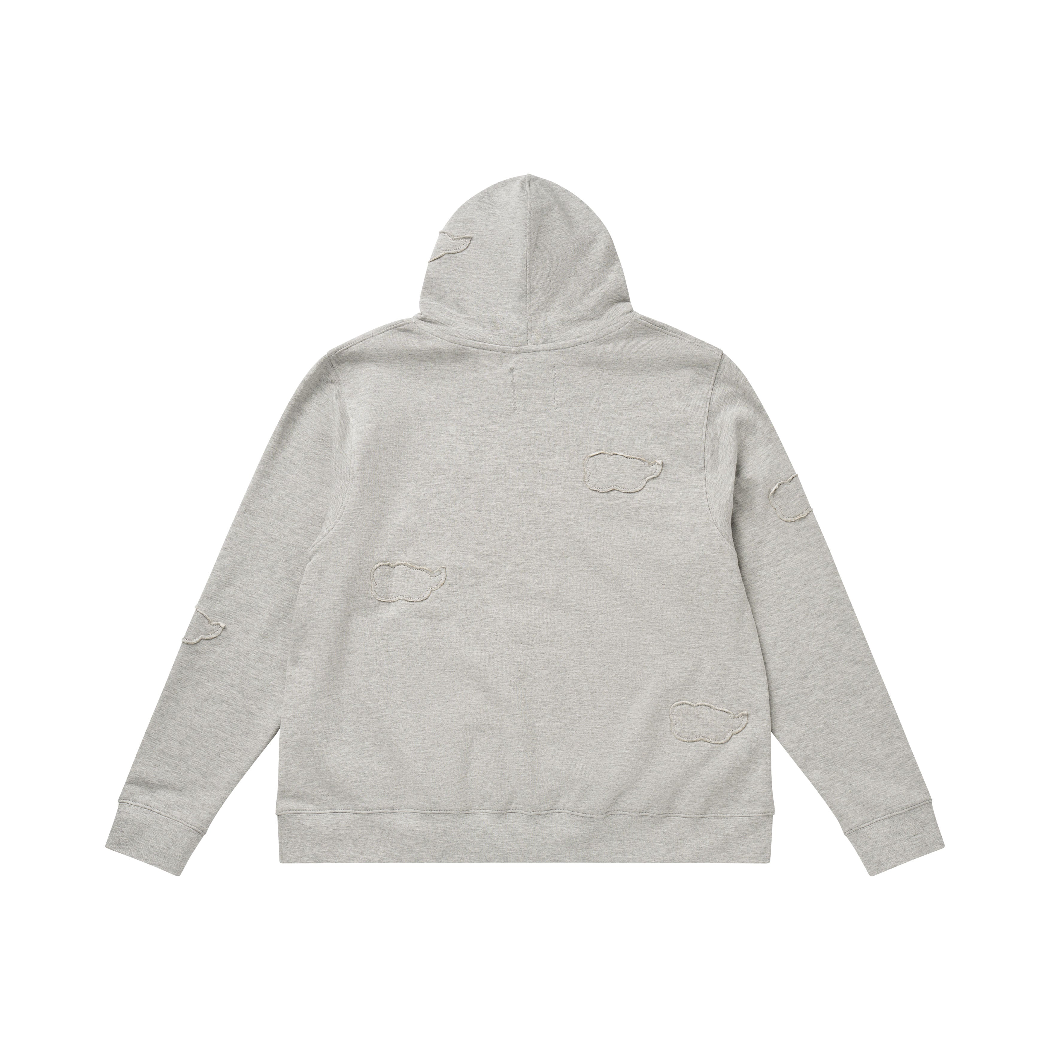 hoodiy - heather grey