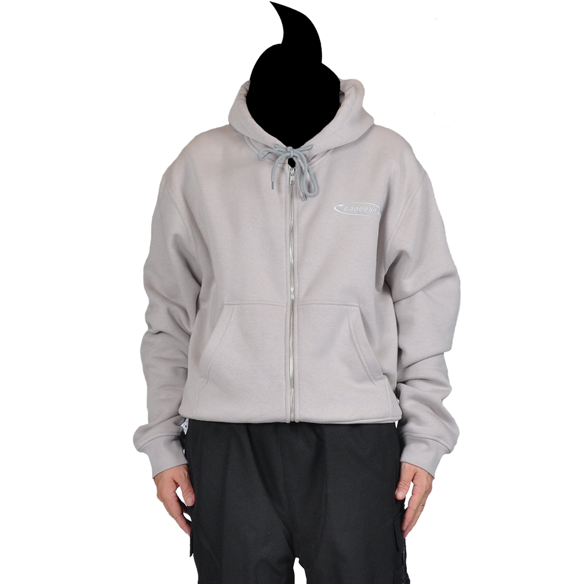 zip hoodiy - khaki